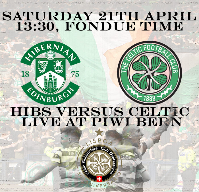 Hibs vs. Celtic live at Piwi