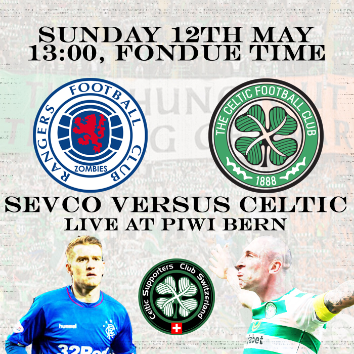 Celtic versus Sevco at Piwi Bern