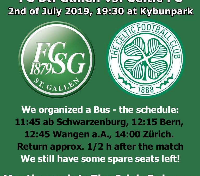 Friendly game in St. Gallen