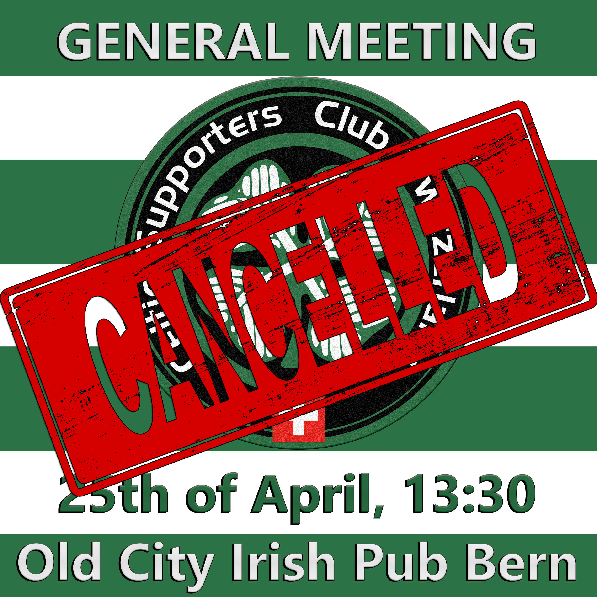 **CANCELLED** General Meeting 2020