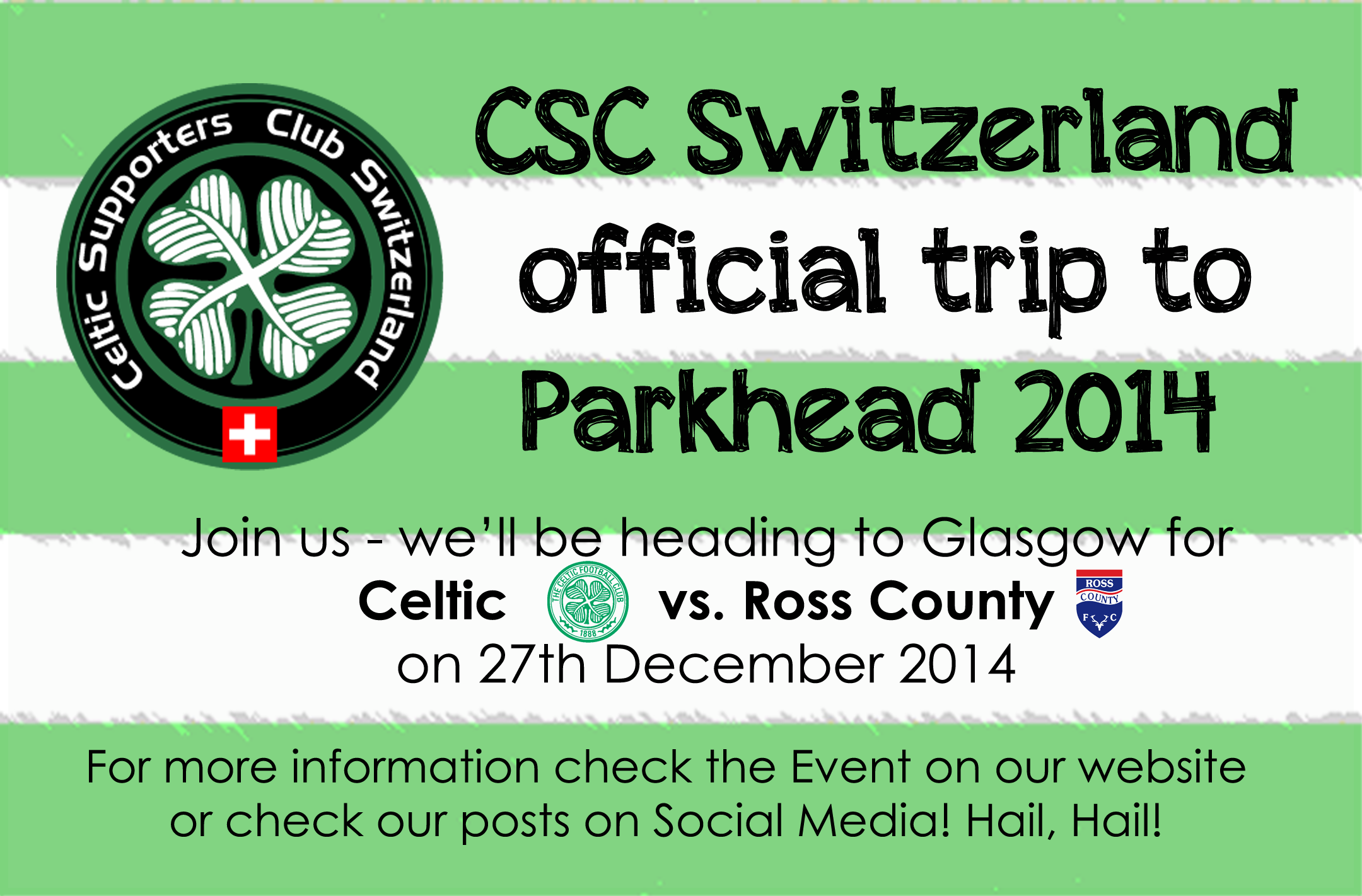 CSC Switzerland trip to Parkhead