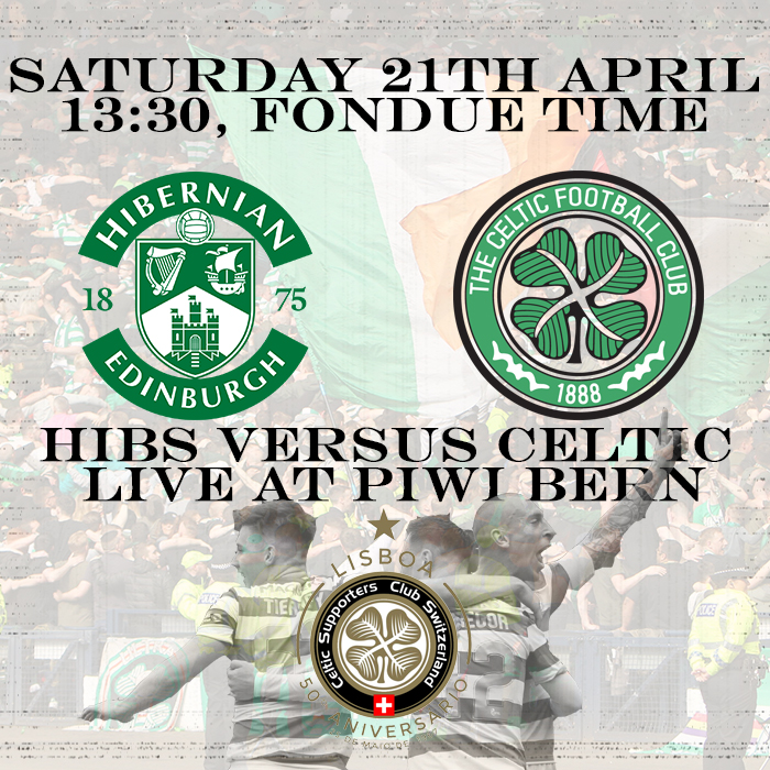 Hibs vs. Celtic live at Piwi